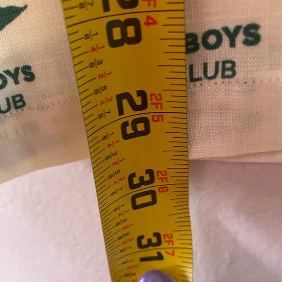 Bogey Boys Green and White Men's Button Up Golf Shirt Size Medium NEW - Picture 6 of 9